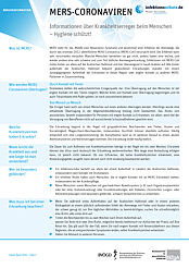 Vorschau des MERS-Coronaviren-Erregersteckbriefs
